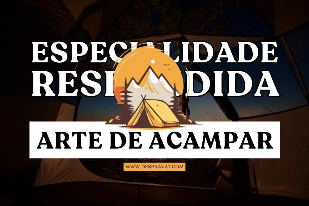 Especialidade de Arte de Acampar Respondida