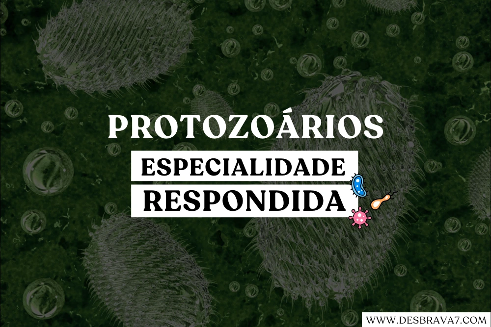 Especialidade de Protozoarios Respondida