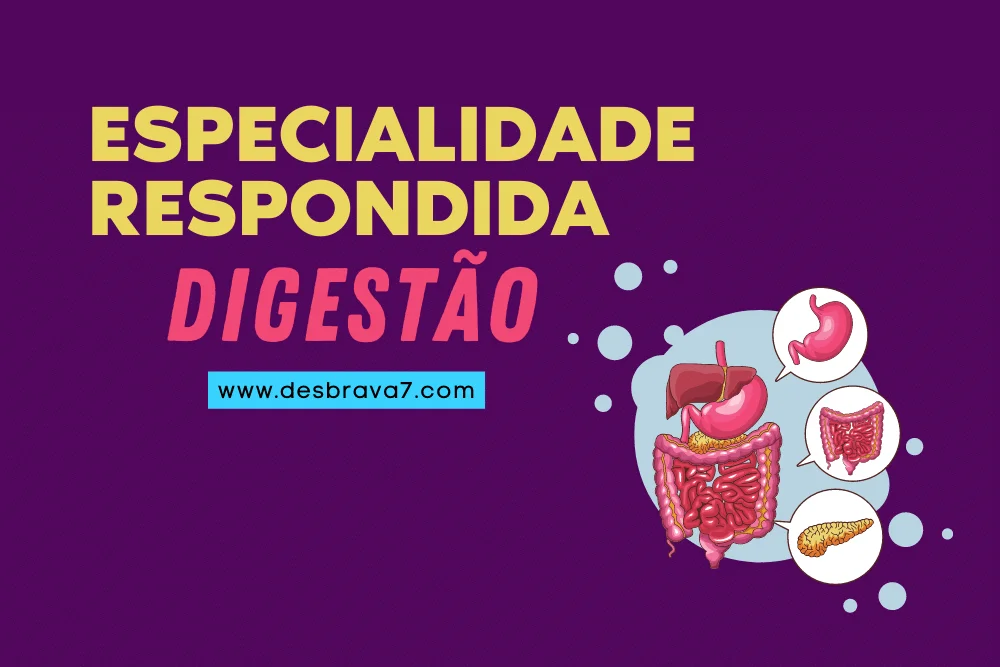 especialidade de digestão respondida