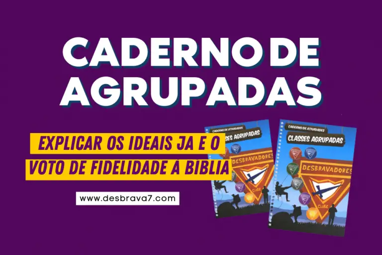Caderno de Agrupadas: Explicar os Ideais JA e o Voto de fidelidade à ...